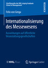 Buchcover Internationalisierung des Messewesens