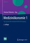 Buchcover Medizinökonomie 1