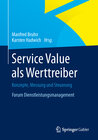 Buchcover Service Value als Werttreiber