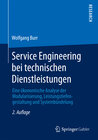 Buchcover Service Engineering bei technischen Dienstleistungen