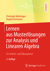 Buchcover Lernen aus Musterlösungen zur Analysis und Linearen Algebra