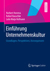 Buchcover Einführung Unternehmenskultur