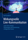 Buchcover Wirkungsvolle Live-Kommunikation