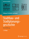 Buchcover Stadtbau- und Stadtplanungsgeschichte