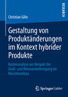 Buchcover Gestaltung von Produktänderungen im Kontext hybrider Produkte