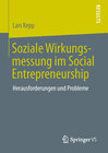 Buchcover Soziale Wirkungsmessung im Social Entrepreneurship