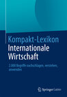 Buchcover Kompakt-Lexikon Internationale Wirtschaft