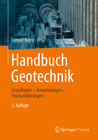 Buchcover Handbuch Geotechnik