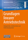 Buchcover Grundlagen linearer Antriebstechnik