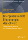 Buchcover Intergenerationelle Erinnerung in der Schweiz