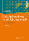 Buchcover Elektrische Antriebe in der Fahrzeugtechnik