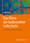 Buchcover Das Klima der bodennahen Luftschicht