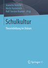 Buchcover Schulkultur