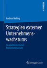 Buchcover Strategien externen Unternehmenswachstums