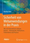 Buchcover Sicherheit von Webanwendungen in der Praxis