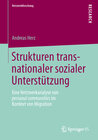 Buchcover Strukturen transnationaler sozialer Unterstützung