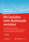 Buchcover Mit GeoGebra mehr Mathematik verstehen