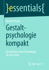 Buchcover Gestaltpsychologie kompakt