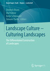 Buchcover Landscape Culture - Culturing Landscapes