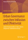 Buchcover Urban Governance zwischen Inklusion und Effektivität