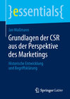 Buchcover Grundlagen der CSR aus der Perspektive des Marketings