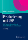 Buchcover Positionierung und USP