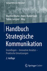 Buchcover Handbuch Strategische Kommunikation