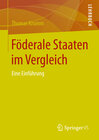 Buchcover Föderale Staaten im Vergleich