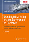 Buchcover Grundlagen Fahrzeug- und Motorentechnik im Überblick