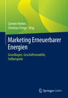 Buchcover Marketing Erneuerbarer Energien