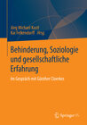 Buchcover Behinderung, Soziologie und gesellschaftliche Erfahrung