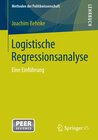 Buchcover Logistische Regressionsanalyse