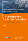 Buchcover 14. Internationales Stuttgarter Symposium
