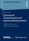Buchcover Systematische Finanzinformation und Kapitalmarktkommunikation