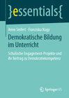 Buchcover Demokratische Bildung im Unterricht