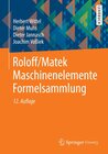 Buchcover Roloff/Matek Maschinenelemente Formelsammlung