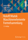 Buchcover Roloff/Matek Maschinenelemente Formelsammlung