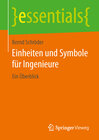 Buchcover Einheiten und Symbole für Ingenieure