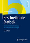 Buchcover Beschreibende Statistik