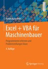 Buchcover Excel + VBA für Maschinenbauer