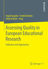 Buchcover Assessing Quality in European Educational Research