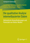 Buchcover Die qualitative Analyse internetbasierter Daten