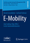 Buchcover E-Mobility