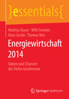 Buchcover Energiewirtschaft 2014