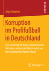 Buchcover Korruption im Profifußball in Deutschland
