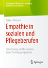 Buchcover Empathie in sozialen und Pflegeberufen