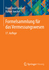 Buchcover Formelsammlung für das Vermessungswesen