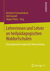 Buchcover Lehrerinnen und Lehrer an heilpädagogischen Waldorfschulen