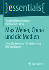 Buchcover Max Weber, China und die Medien