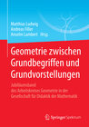 Buchcover Geometrie zwischen Grundbegriffen und Grundvorstellungen